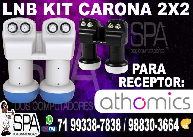 Kit Carona Lnb 2x2 Universal para Athomics em Salvador Ba
