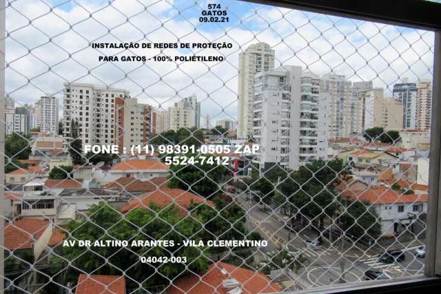Redes de Proteção no Campo Limpo, Rua Cedro Rosa, (11) 98391-0505