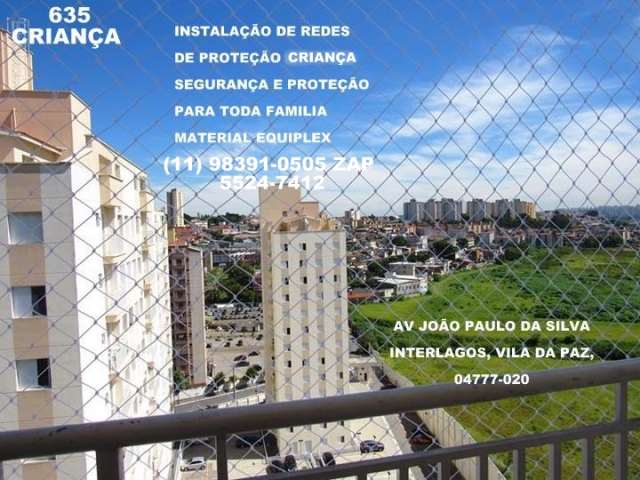 Redes de Proteção no Guarapiranga , (11) 98391-0505