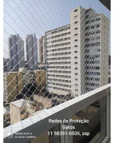 Redes de Proteção na Rua do estilo Barroco , Chacara Santo Antonio , (11) 98391-0505, zap 
